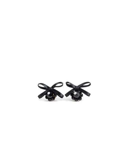 Simone Rocha Black Stud Earrings