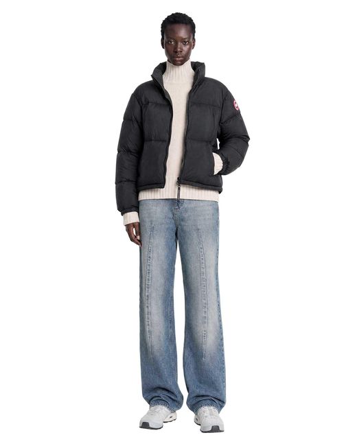 Canada Goose Black Fallon Puffer Jacket