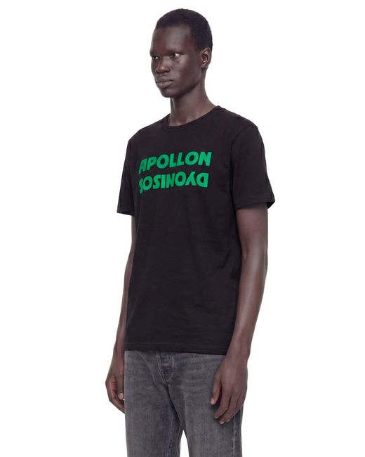 Valentino Black Apollon/Dyonisus T-Shirt for men