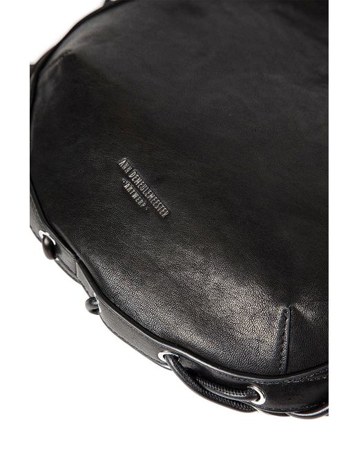Ann Demeulemeester Black Henna Small Shoulder Bag