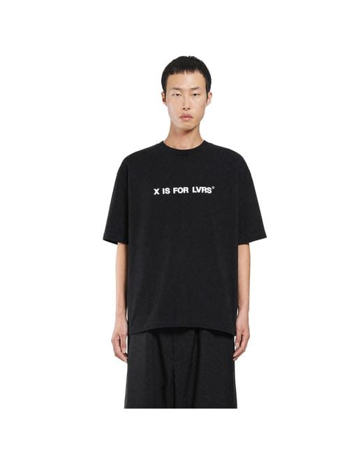 ADRIATIQUE Black X Antonioli Metal Heart Boxy Tee for men