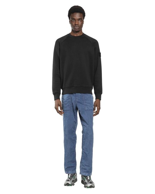 Stone Island Blue 3100001 Nylon Tc Trousers for men