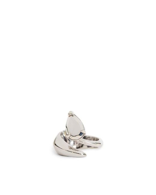 ALAN CROCETTI White Hard Alien Ring