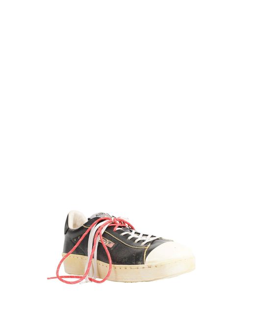 Autry Black Dallas Low Super Vintage Sneakers for men