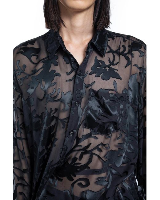Ann Demeulemeester Blue Mark High Comfort Shirt for men
