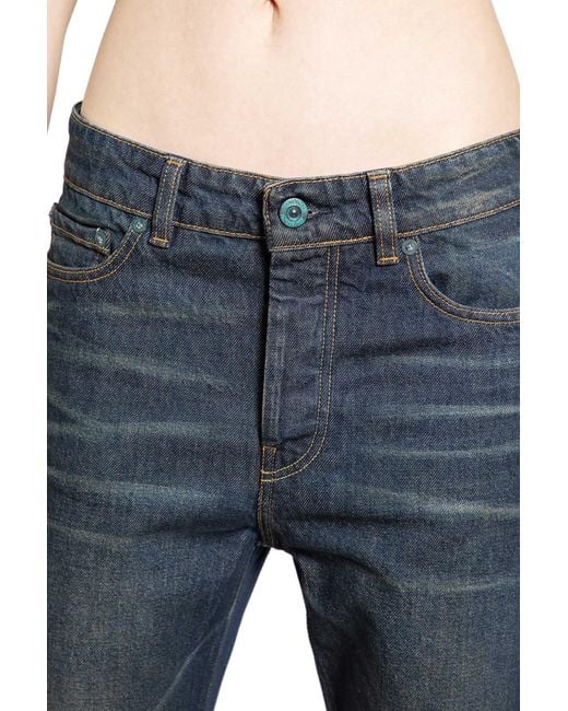 Our Legacy Blue Moto Cut Jeans