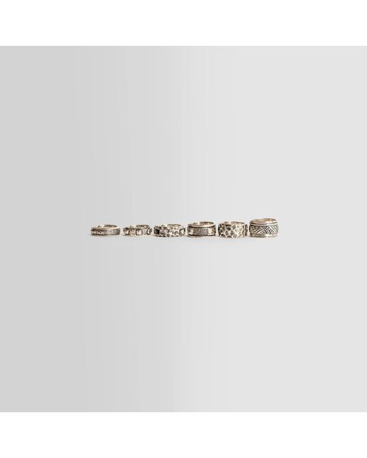 KD2024 Metallic Rings for men