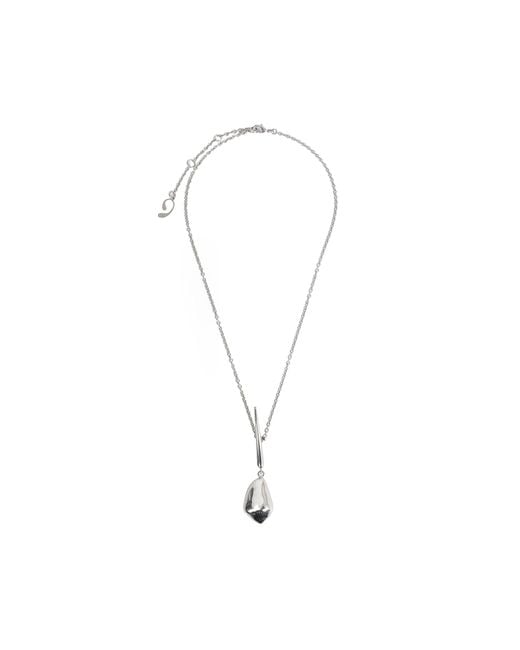 Panconesi Metallic Lacrima Necklace for men