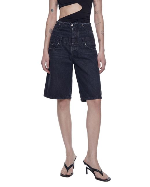 NVL-GARDE Blue Double Layer Shorts