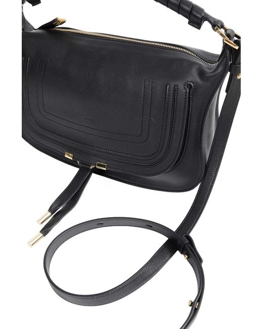 Chloé Black Marcie Samll Shoulder Bag