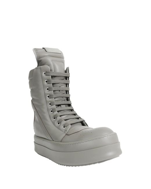 Rick Owens Gray Tower Mega Geobasket for men