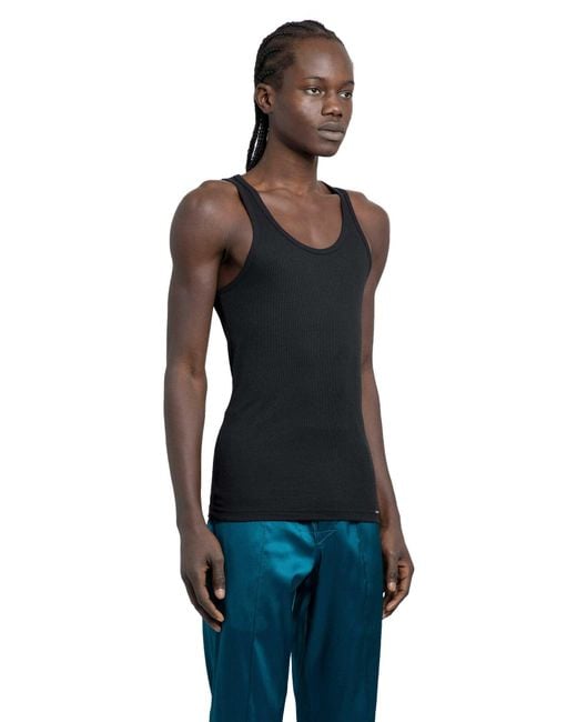Tom Ford Blue Tank Tops for men