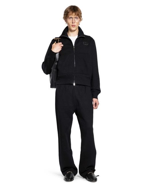 Gucci Black Jersey Sweatshirt for men