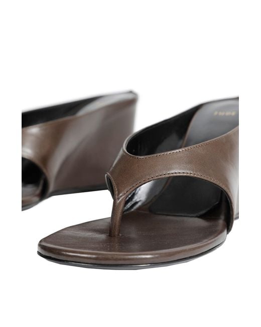 Jude Gray Yaga Wedge Sandals