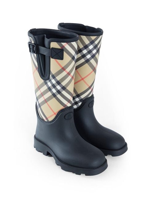 Burberry Blue Boots