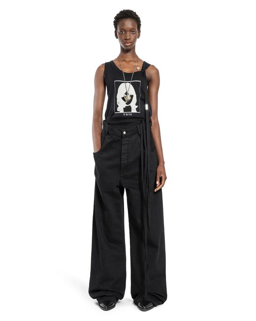 Ann Demeulemeester Black Jeans