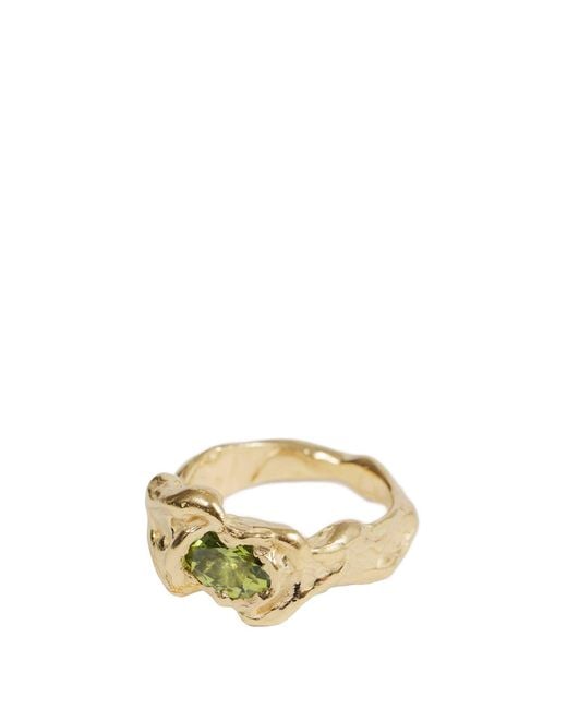 SIMUERO Metallic Ola Ring