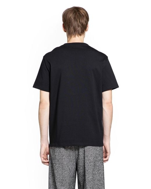 Loewe Black Relaxed Fit Pocket T-Shirt for men