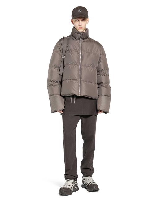 Rick Owens Brown Moncler X Cyclopic Down Jacket for men
