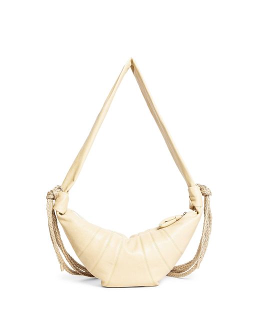 Lemaire Metallic Braid Medium Croissant Bag