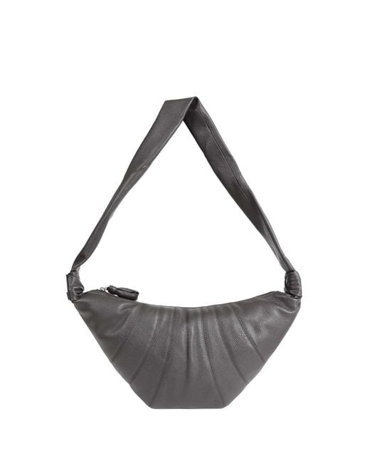 Lemaire Gray Medium Croissant Bag