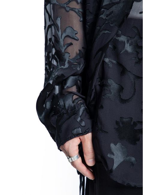 Ann Demeulemeester Blue Mark High Comfort Shirt for men