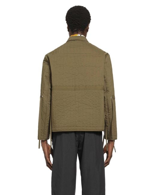 Craig Green Green Reversible Quilted Worker Jacket for men