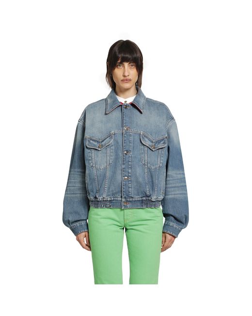 Versace Blue Denim Jacket