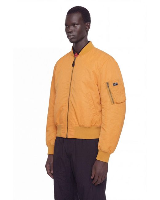 Martine Rose Orange Classic Bomber Jacket for men