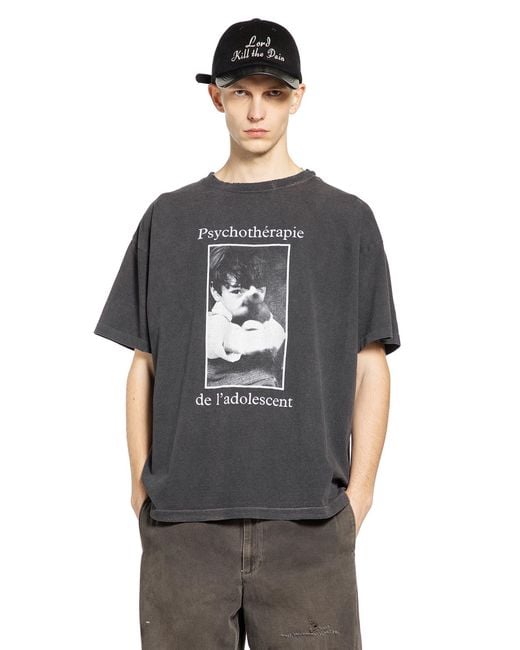 Enfants Riches Deprimes Gray Psychotérapie De L'Adolescent T-Shirt for men