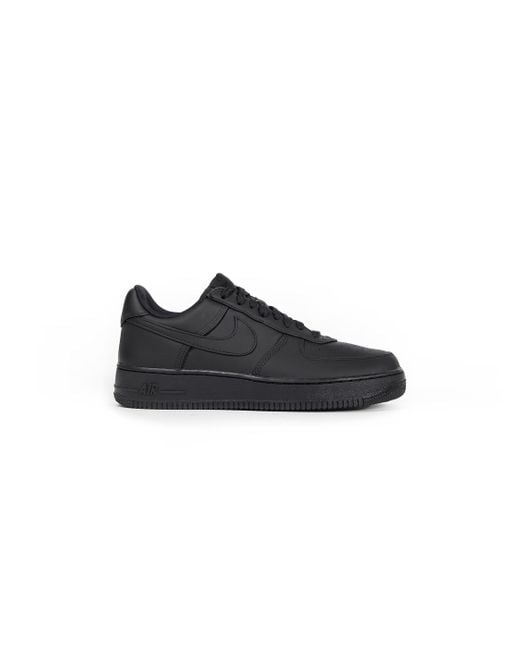 Nike Black Air Force 1 Low Retro Premium Sneakers for men