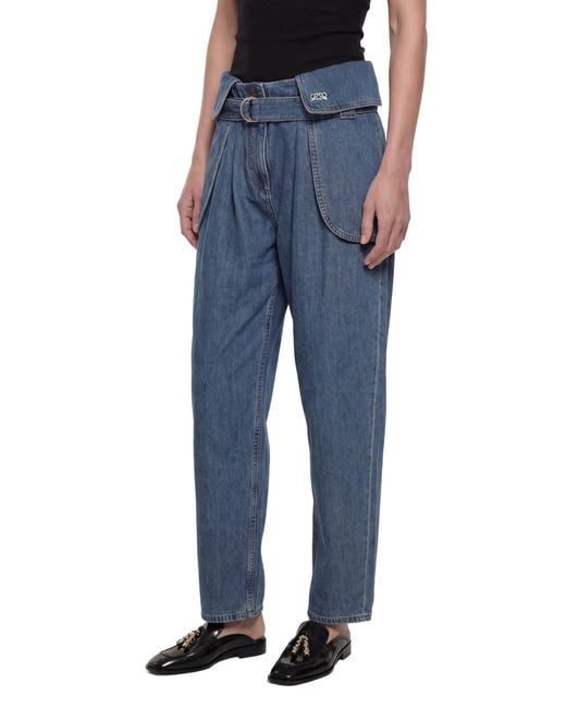 Loewe Blue Cargo Jeans