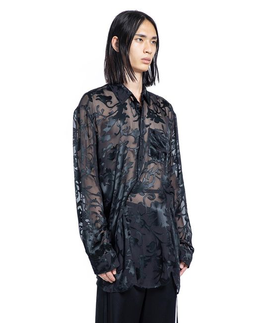 Ann Demeulemeester Blue Mark High Comfort Shirt for men