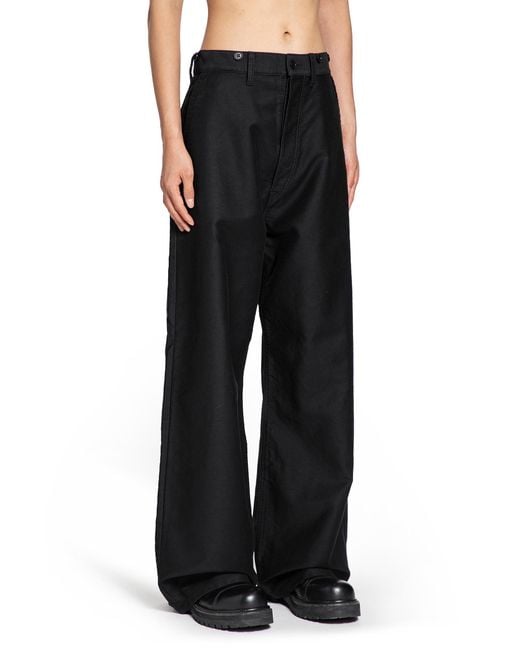 TAIGA TAKAHASHI Black Lot.204 Engineer Trousers for men