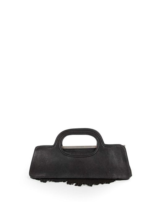 Ann Demeulemeester Black Jase Small Doctor Bag