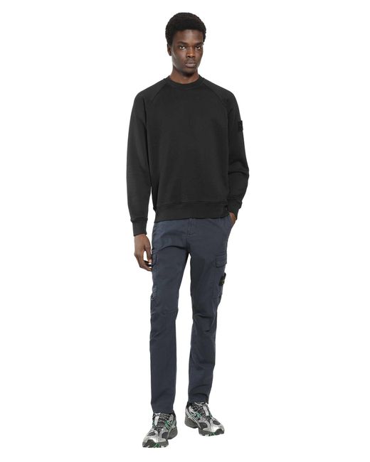 Stone Island Blue 3100032 Cargo Trousers for men