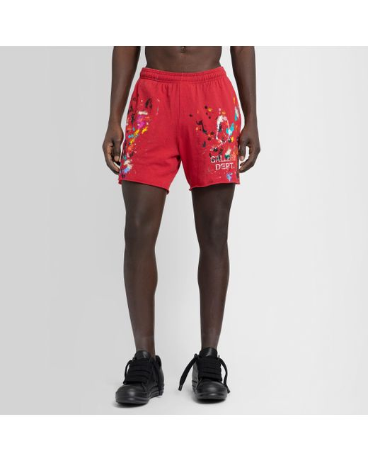 GALLERY DEPT. Red Shorts for men