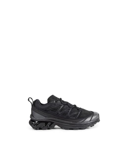 Salomon Black Xt-6 Expanse Leather Sneakers for men