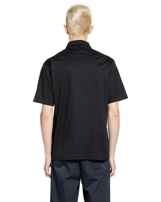Massimo Osti Studio Black Polo Shirt for men
