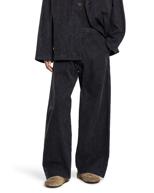 Jan Jan Van Essche Black Trousers#84 for men