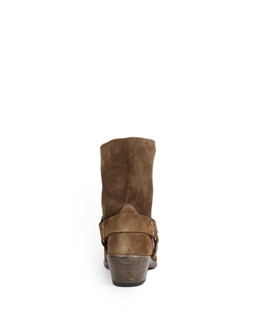 Premiata Brown Suede Ankle Boots for men
