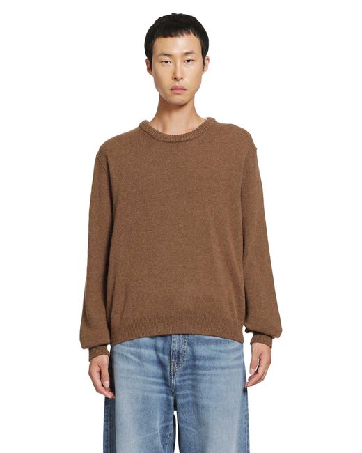 Lemaire Brown Sweater for men