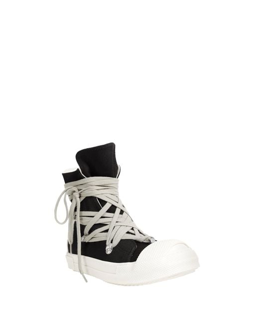 Rick Owens Black Tower Megalace Sneaks for men