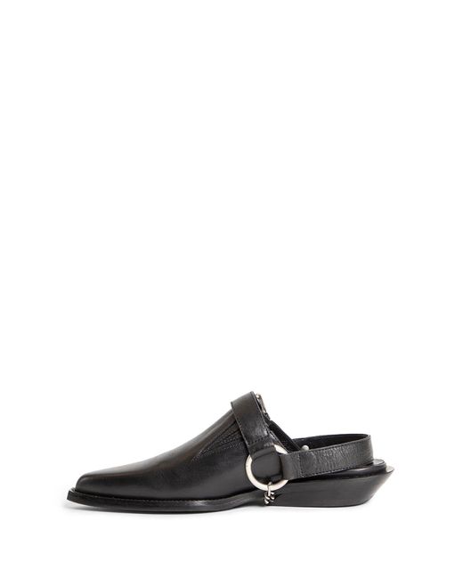 Ann Demeulemeester White Flats