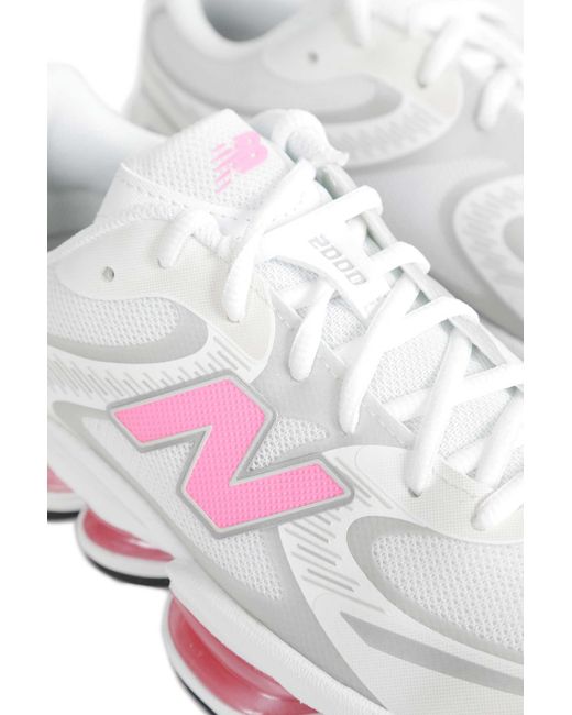 New Balance White 2000 Sneakers for men