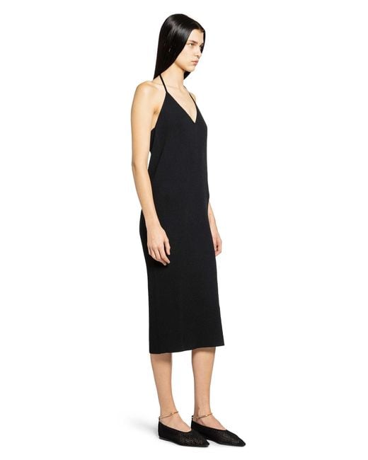 Jil Sander Black Sleeveless Dress
