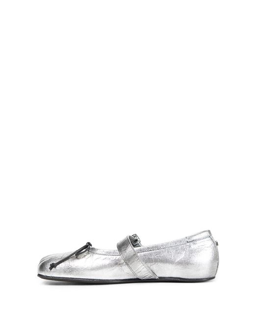 Ann Demeulemeester White Zoey Ballerinas