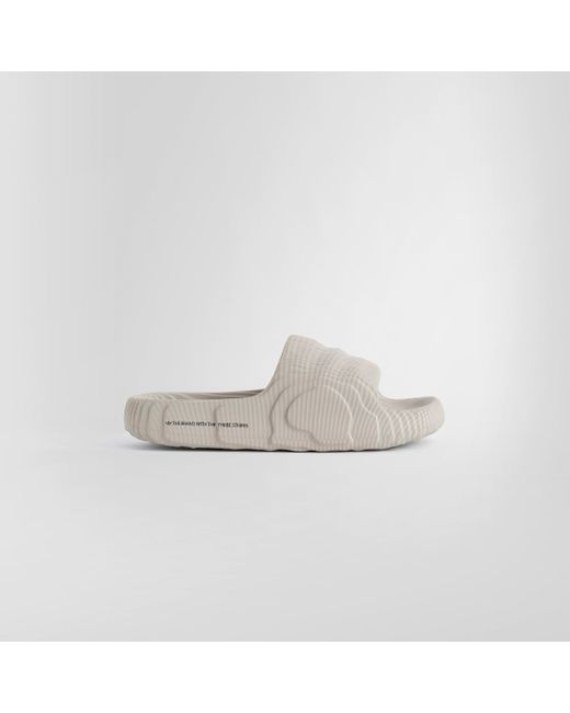 mens white adidas slides