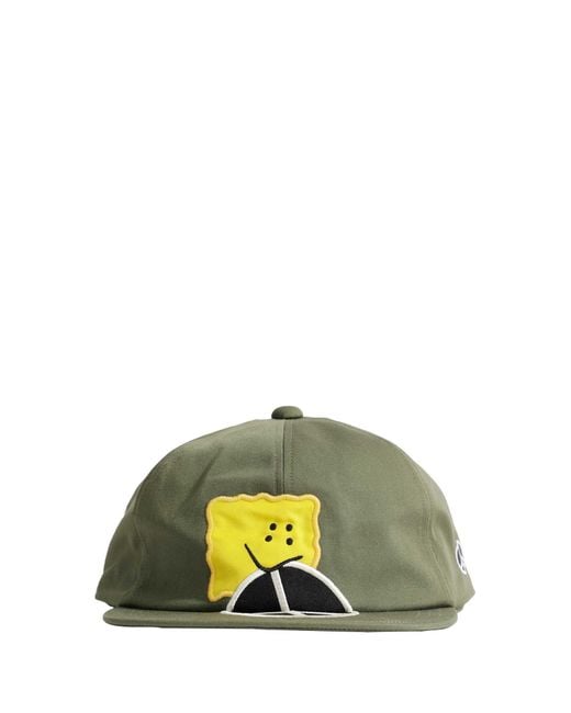 Kapital Green Chino Baseball Cap for men
