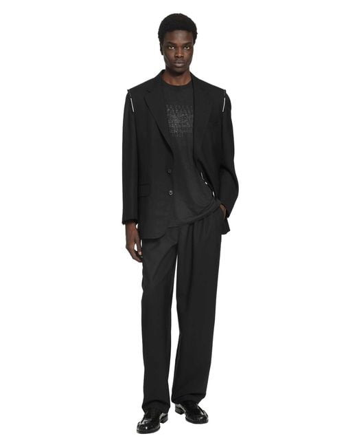 Maison Margiela Black Anonimity Of The Lining Blazer for men